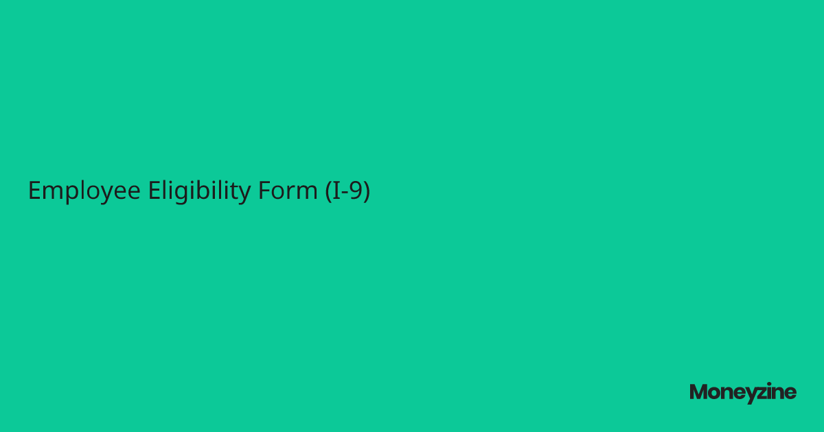Employee Eligibility Form (I9)