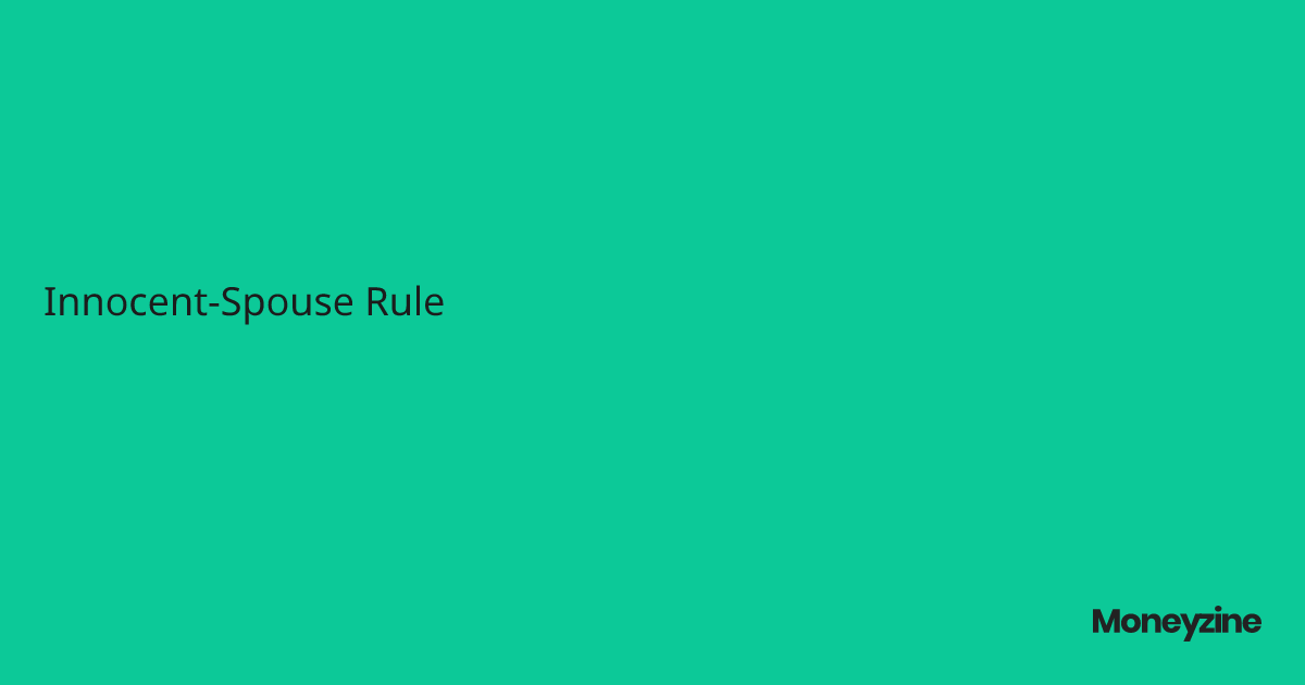 Innocent-Spouse Rule