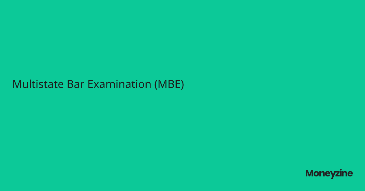 Multistate Bar Examination (MBE)