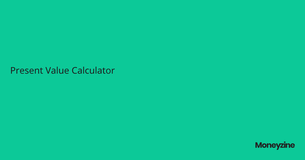 present value of future money calculator